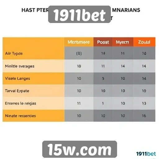 Comparativo entre 1911bet e concorrentes no mercado de apostas